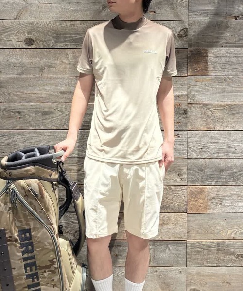 BRIEFING(ブリーフィング)の「【BRIEFING GOLF/ブリーフィングゴルフ】MEN’S GRADATION HIGHNECK(Tシャツ/カットソー・メンズ・ブラック/ブラウン/グリーン・L/M)」の2枚目の写真