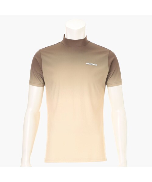 BRIEFING(ブリーフィング)の「【BRIEFING GOLF/ブリーフィングゴルフ】MEN’S GRADATION HIGHNECK(Tシャツ/カットソー・メンズ・ブラック/ブラウン/グリーン・L/M)」の5枚目の写真