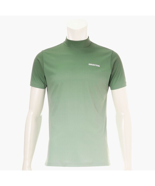 BRIEFING(ブリーフィング)の「【BRIEFING GOLF/ブリーフィングゴルフ】MEN’S GRADATION HIGHNECK(Tシャツ/カットソー・メンズ・ブラック/ブラウン/グリーン・L/M)」の6枚目の写真