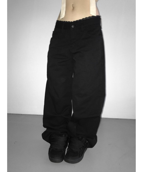 THEAIRTOWN(ジエアタウン)の「86 lingerie wide pt(その他パンツ・レディース・ブラック・SMALL/MEDIUM)」の6枚目の写真