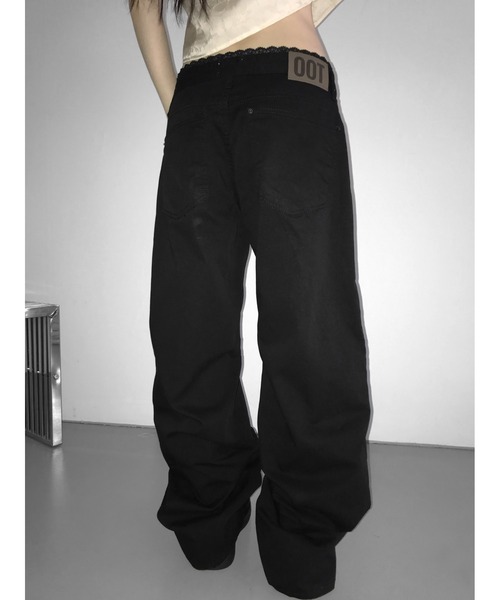 THEAIRTOWN(ジエアタウン)の「86 lingerie wide pt(その他パンツ・レディース・ブラック・SMALL/MEDIUM)」の5枚目の写真