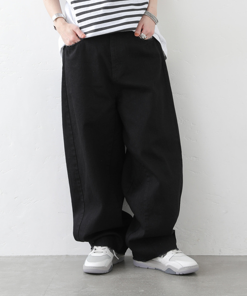 JOURNAL STANDARD LUXE（ジャーナルスタンダード　ラックス）の「《追加》11OZデニム スウィッチパンツ（001/010）（デニムパンツ・レディース・ブラック/ホワイト・SMALL/MEDIUM）」の19枚目の写真
