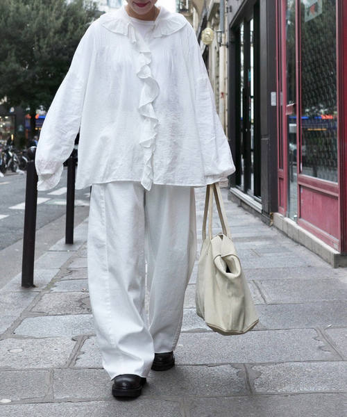 JOURNAL STANDARD LUXE（ジャーナルスタンダード　ラックス）の「《追加》11OZデニム スウィッチパンツ（001/010）（デニムパンツ・レディース・ブラック/ホワイト・SMALL/MEDIUM）」の17枚目の写真