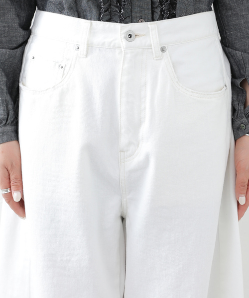 JOURNAL STANDARD LUXE（ジャーナルスタンダード　ラックス）の「《追加》11OZデニム スウィッチパンツ（001/010）（デニムパンツ・レディース・ブラック/ホワイト・SMALL/MEDIUM）」の10枚目の写真