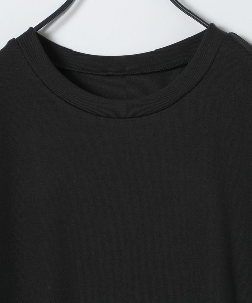 JEANASIS(ジーナシス)の「スムースカットBASIC NS/884420(Tシャツ/カットソー・レディース・ライトブルー/ブラック/グレイッシュベージュ・FREE)」の5枚目の写真