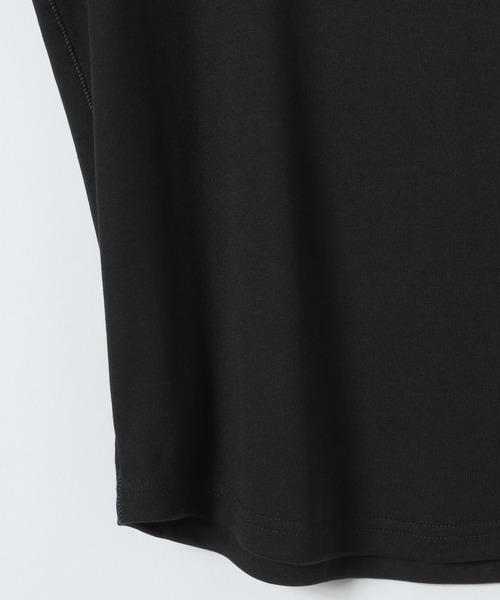 JEANASIS(ジーナシス)の「スムースカットBASIC NS/884420(Tシャツ/カットソー・レディース・ライトブルー/ブラック/グレイッシュベージュ・FREE)」の7枚目の写真