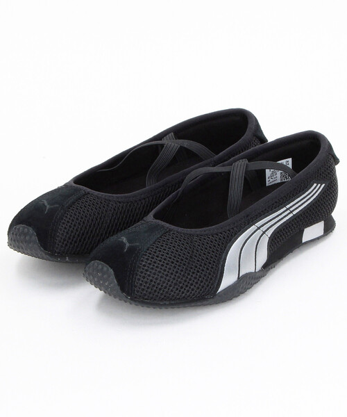 FREAK'S STORE(フリークスストア)の「PUMA/プーマ H-STREET BALLET /ウィメンズ Hストリート バレエ スニーカー(スニーカー・レディース・ブラック/イエロー/ナチュラル・24.0cm/24.5cm/23.5cm)」の2枚目の写真