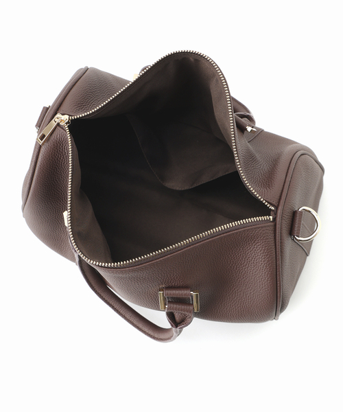 SKIN(スキン)の「【SKIN/スキン】Leather Boston bag(ボストンバッグ・レディース・ブラウン・FREE)」の18枚目の写真