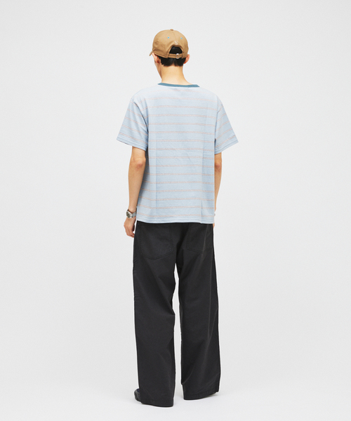 JOURNAL STANDARD(ジャーナルスタンダード)の「コットン リネン ベルテッド ワイド カット ベイカー パンツ(カーゴパンツ・メンズ・ブラック/ダークグリーン/オレンジ/アイボリー・SMALL/MEDIUM/LARGE)」の8枚目の写真