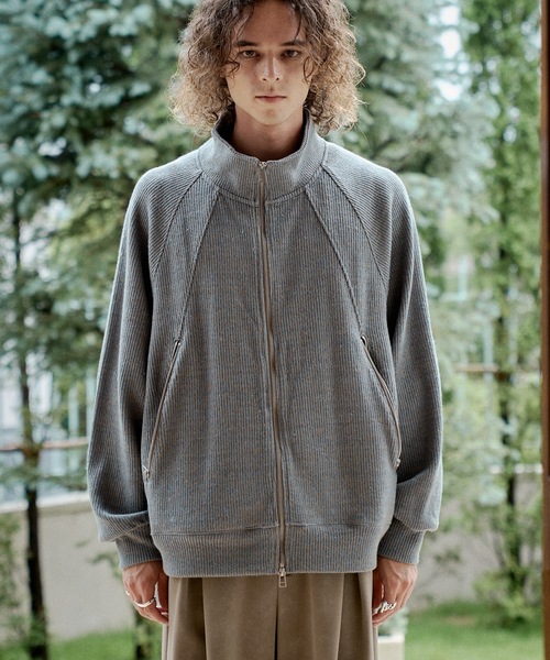 CASPER JOHN(キャスパージョン)の「Mix drivers blouson/ミックスドライバーズブルゾン(ブルゾン・メンズ・チャコールグレー/ベージュ/ブラウン・X-SMALL/MEDIUM/SMALL/LARGE)」の3枚目の写真