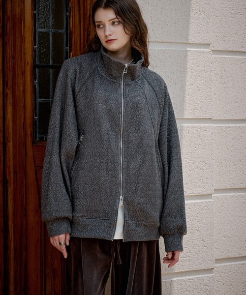 CASPER JOHN(キャスパージョン)の「Mix drivers blouson/ミックスドライバーズブルゾン(ブルゾン・メンズ・チャコールグレー/ベージュ/ブラウン・X-SMALL/MEDIUM/SMALL/LARGE)」の5枚目の写真