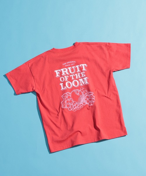 FRUIT OF THE LOOM（フルーツオブザルーム）の「【FRUIT OF THE LOOM / BAYFLOW】グラフィックT(KIDS)（Tシャツ/カットソー・キッズ・ホワイト/レッド/イエロー・130cm/150cm/140cm）」の2枚目の写真