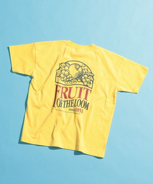 FRUIT OF THE LOOM（フルーツオブザルーム）の「【FRUIT OF THE LOOM / BAYFLOW】グラフィックT(KIDS)（Tシャツ/カットソー・キッズ・ホワイト/レッド/イエロー・130cm/150cm/140cm）」の3枚目の写真