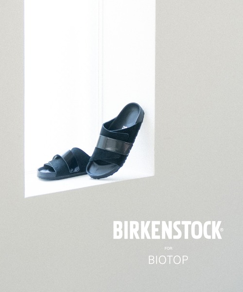 BIRKENSTOCK(ビルケンシュトック)の「MEN【BIRKENSTOCK for BIOTOP】 KYOTO EXQ LEVE/LENA HS BLACK(サンダル・メンズ・ブラック・40/44/43/42/41/39)」の3枚目の写真
