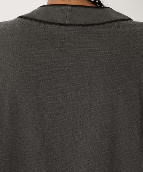 HOLLYWOOD RANCH MARKET(ハリウッドランチマーケット)の「バウンサーメッシュベースボールTEE(Tシャツ/カットソー・メンズ・チャコール・S/M/L)」の6枚目の写真
