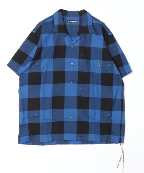 mastermind JAPAN（マスターマインド）の「BLOCK CHECK SS SHIRT（シャツ/ブラウス・メンズ・ブルー系その他/グリーン系その他/ホワイト系その他・XL）」の3枚目の写真