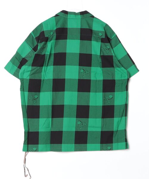 mastermind JAPAN（マスターマインド）の「BLOCK CHECK SS SHIRT（シャツ/ブラウス・メンズ・ブルー系その他/グリーン系その他/ホワイト系その他・XL）」の4枚目の写真
