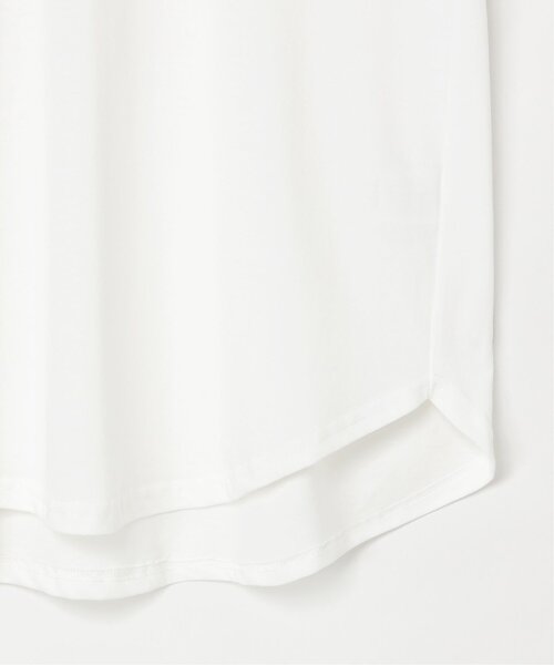 notch.(ノッチ)の「ショルダータックロゴノースリT(Tシャツ/カットソー・レディース・オフホワイト/ネイビー/カーキ/ダークグレー・M)」の13枚目の写真
