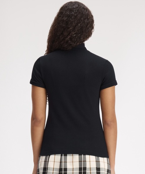 FRED PERRY(フレッドペリー)の「Amy Winehouse Tipped Polo Shirt/エイミー・ワインハウス ティップドポロシャツ(ポロシャツ・レディース・ブラック・10)」の14枚目の写真