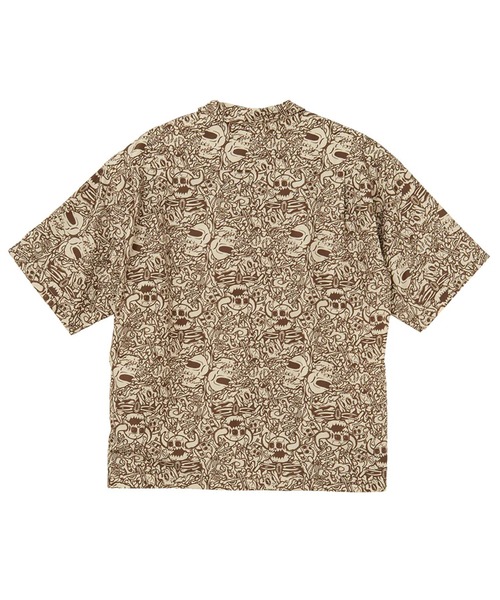 TOY MACHINE(トイ マシーン)の「TM DEAD MONSTER NEW SS PRINT DRY SHIRTS(シャツ/ブラウス・メンズ・ベージュ/バイオレット・L/M)」の4枚目の写真