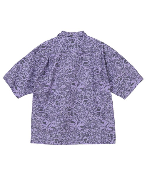 TOY MACHINE(トイ マシーン)の「TM DEAD MONSTER NEW SS PRINT DRY SHIRTS(シャツ/ブラウス・メンズ・ベージュ/バイオレット・L/M)」の8枚目の写真