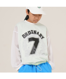 KRNR（クルナル）の「VIBE メッシュトラッカージュニアジャージ_ホワイト（Tシャツ/カットソー）」