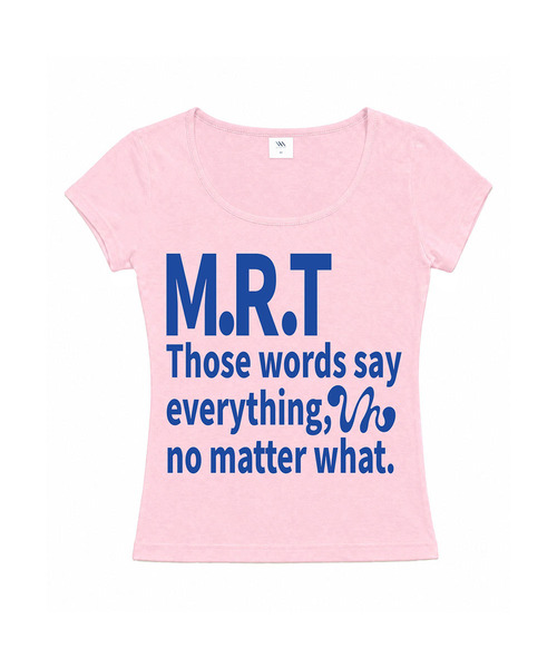 VENHIT(ベンヒット)の「MRT ビビッドUネックスリムフィット半袖Tシャツ(Tシャツ/カットソー・レディース・ブラック/ホワイト/ライトピンク/イエロー/オレンジ・SMALL/MEDIUM/LARGE)」の4枚目の写真