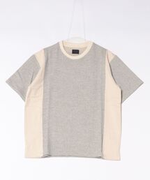 /MMMM/イレギュラーテレコ　サイドパネルドTEE