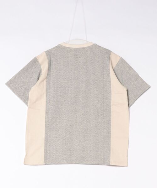 ARCHIVER(アーカイバ)の「/MMMM/イレギュラーテレコ サイドパネルドTEE(Tシャツ/カットソー・メンズ・ベージュ・LARGE)」の2枚目の写真