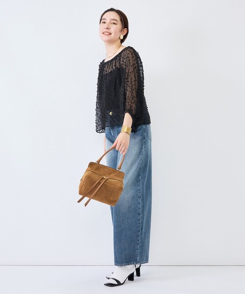 Rie Miller(リエミラー)の「《4サイズ展開》【RM denim】ルーズワイドデニム(デニムパンツ・レディース・インディゴブルー・XS/S/M/L)」の10枚目の写真