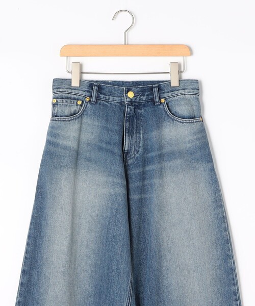 Rie Miller（リエミラー）の「《4サイズ展開》【RM denim】ルーズワイドデニム（デニムパンツ・レディース・インディゴブルー・XS/S/M/L）」の14枚目の写真