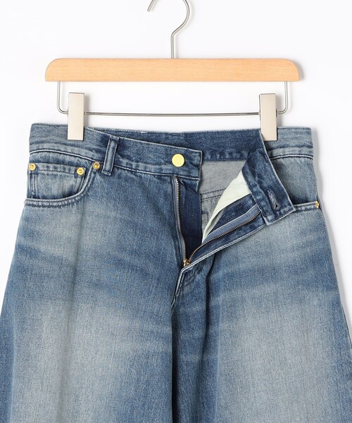 Rie Miller（リエミラー）の「《4サイズ展開》【RM denim】ルーズワイドデニム（デニムパンツ・レディース・インディゴブルー・XS/S/M/L）」の16枚目の写真
