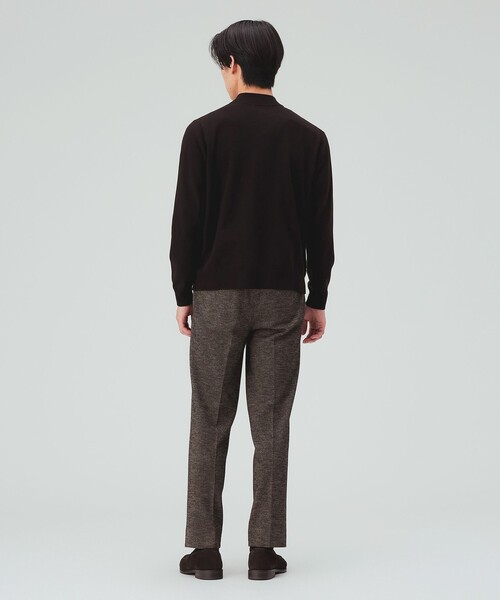 BEAMS HEART(ビームスハート)の「モックネック ニット 26FW(ニット/セーター・メンズ・ブラウン系その他5/パープル/オフホワイト/チャコールグレー/ブラック/ネイビー/ダークブラウン・X-LARGE/LARGE/MEDIUM/SMALL)」の12枚目の写真