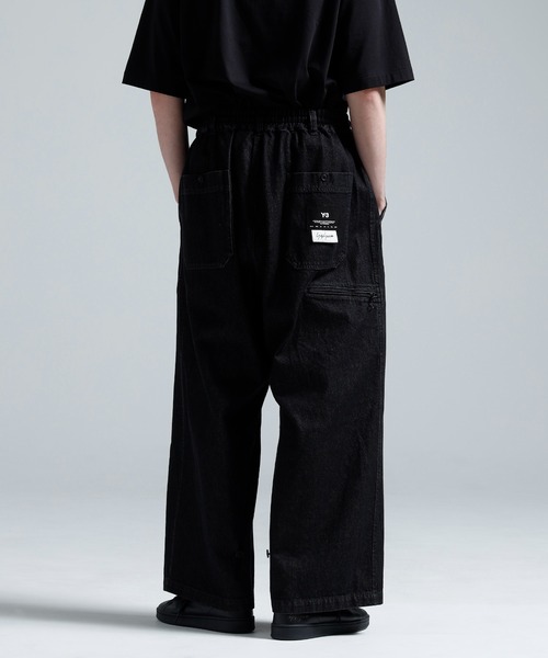 Y-3(ワイスリー)の「Y-3 DENIM WIDE PANTS(その他パンツ・メンズ・ブラック・X-SMALL/SMALL/MEDIUM/LARGE/X-LARGE)」の2枚目の写真