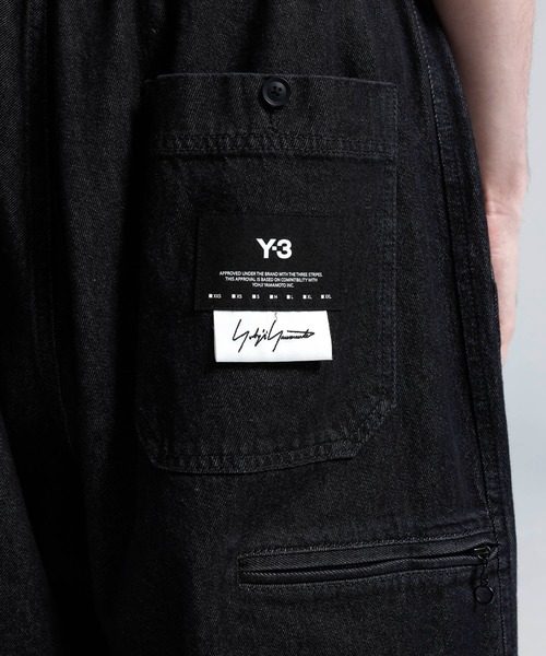 Y-3(ワイスリー)の「Y-3 DENIM WIDE PANTS(その他パンツ・メンズ・ブラック・X-SMALL/SMALL/MEDIUM/LARGE/X-LARGE)」の6枚目の写真