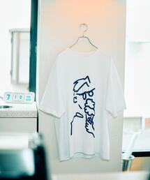 NANO universe | Anti Soaked(R) 汗染み防止 BIG BABY ICE CREAM #1(Tシャツ/カットソー)