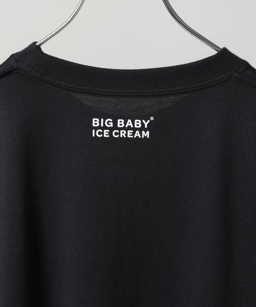 NANO universe(ナノユニバース)の「Anti Soaked(R) 汗染み防止 BIG BABY ICE CREAM #1(Tシャツ/カットソー・メンズ・ホワイト/ブルー/ブラック・M/L/S)」の11枚目の写真