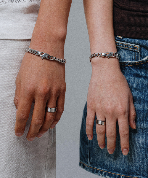 SCALETTOBLACK（スカーレットブラック）の「WSM010 Matt Basic Ring（リング・レディース・その他・8/9/7）」の2枚目の写真