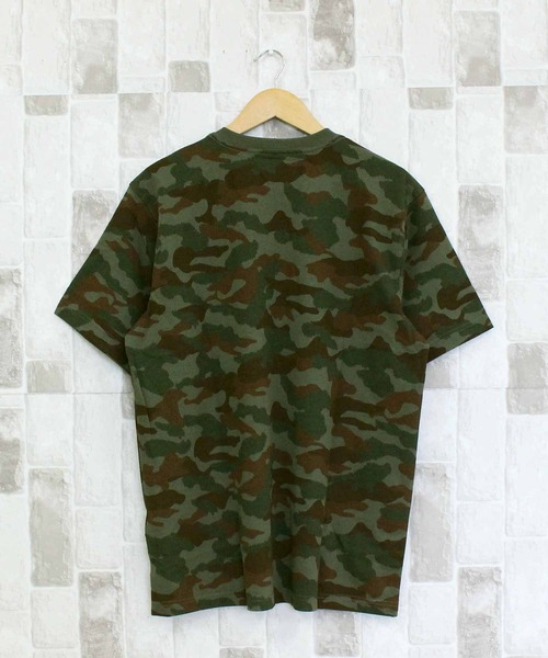 Carhartt(カーハート)の「アーバイン リラックス カモ ポケット付きクルーネック Tシャツ(Tシャツ/カットソー・メンズ・カモフラージュ/グリーン系カモフラージュ・M/XL/L)」の8枚目の写真