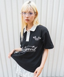 WEGO/【26年春夏新作】グラフィックポロシャツ