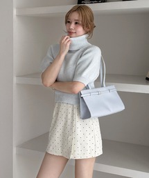 ベルト付ドットミニスカパン
