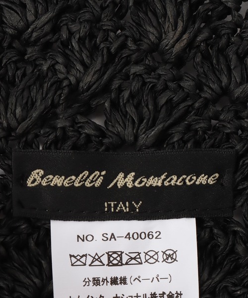 JOURNAL STANDARD(ジャーナルスタンダード)の「【BENELLI MONTACONE/ベネリ モンタコーネ】 レースアミHAT(ハット・レディース・アイボリー/ブラック・FREE)」の8枚目の写真