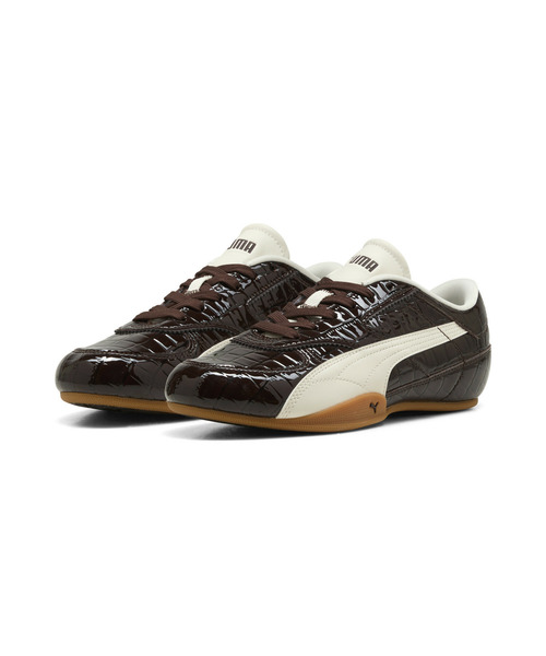 PUMA（プーマ）の「PUMA プーマ ウィメンズ ベラ ミナ クロック スニーカー（スニーカー・レディース・ダークブラウン系1・23.5cm/25.0cm/25.5cm/26.0cm/22.5cm/22.0cm/24.0cm/24.5cm/23.0cm）」の2枚目の写真