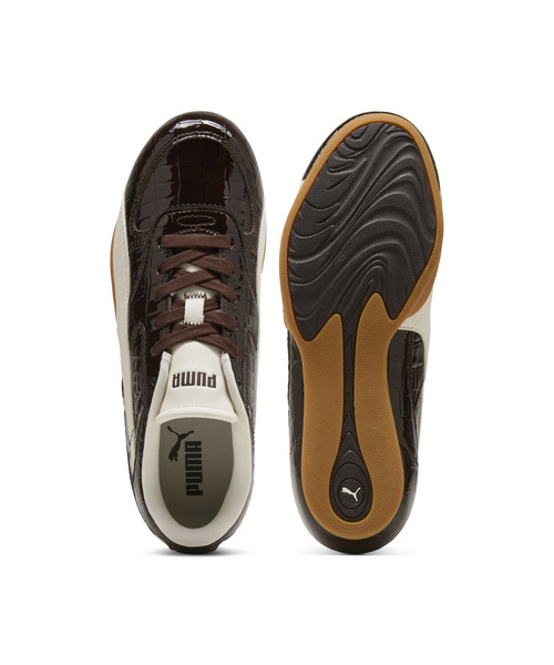 PUMA（プーマ）の「PUMA プーマ ウィメンズ ベラ ミナ クロック スニーカー（スニーカー・レディース・ダークブラウン系1・23.5cm/25.0cm/25.5cm/26.0cm/22.5cm/22.0cm/24.0cm/24.5cm/23.0cm）」の4枚目の写真
