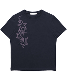 FANCY SEMI CROP TEE (3color)