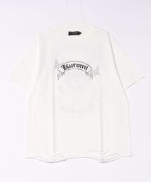 Kuromi（クロミ）の「PSYCHO☆NATION×KUROMI / サイコネーション クロミ バタフライ ラインストーン ダメージ グラフィックTシャツ / コラボTシャツ（Tシャツ/カットソー）」