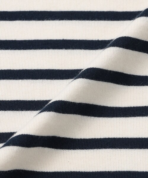 MACKINTOSH PHILOSOPHY(マッキントッシュ フィロソフィー)の「バッキンガムベア ワッペンボーダーロンT(Tシャツ/カットソー・レディース・レッド系その他2/ライトブルー/ネイビー/カーキ・38)」の5枚目の写真