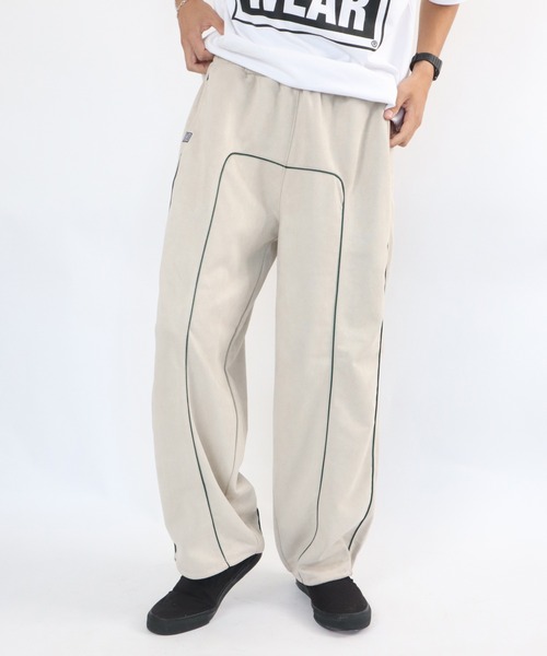 VISION STREET WEAR(ヴィジョンストリートウェア)の「Fake suede piping pants / フェイクスエードパイピングパンツ(その他パンツ・メンズ・オフホワイト/ブラック/バーガンディー・MEDIUM/LARGE/X-LARGE)」の10枚目の写真