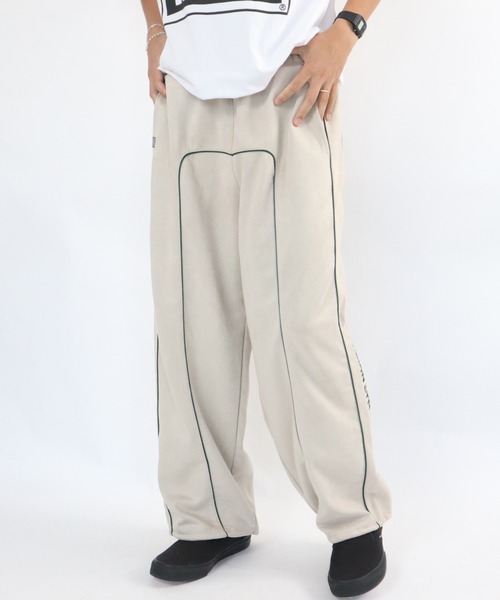 VISION STREET WEAR(ヴィジョンストリートウェア)の「Fake suede piping pants / フェイクスエードパイピングパンツ(その他パンツ・メンズ・オフホワイト/ブラック/バーガンディー・MEDIUM/LARGE/X-LARGE)」の12枚目の写真