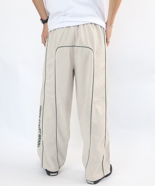VISION STREET WEAR(ヴィジョンストリートウェア)の「Fake suede piping pants / フェイクスエードパイピングパンツ(その他パンツ・メンズ・オフホワイト/ブラック/バーガンディー・MEDIUM/LARGE/X-LARGE)」の16枚目の写真